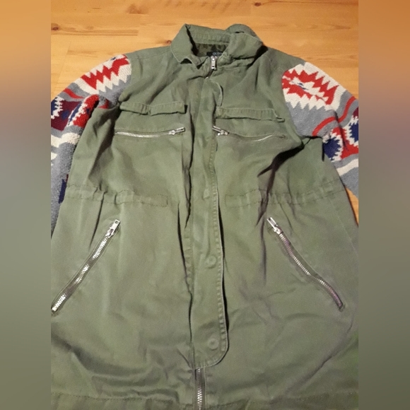 Olive lightweight cute jacket - Picture 3 of 5